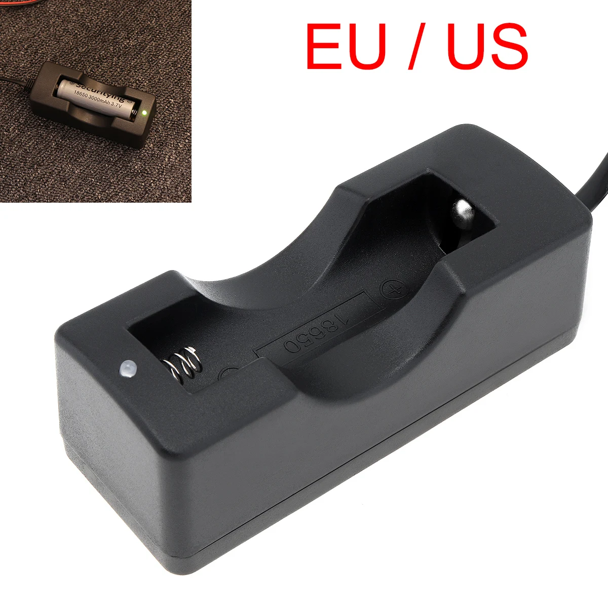 Lithium Battery Charger 14500 16340 18650 26650 Smart and Practical Li-ion Intelligent Battery Chargers for Flashlight