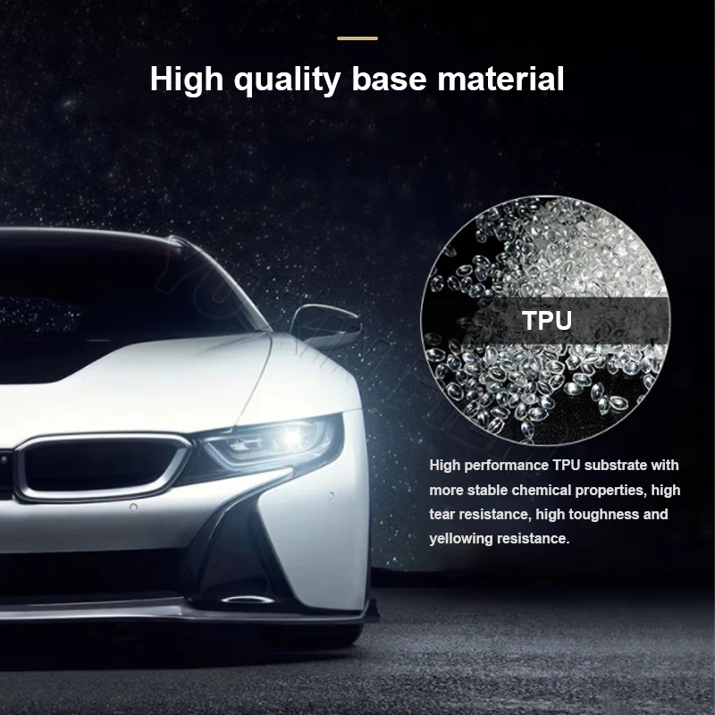 Custom USA Quality Global Lowest Price High Gloss TPU PPF Film Car Protective Film TPH PPF Paint Protection Film Roll Car Wrap