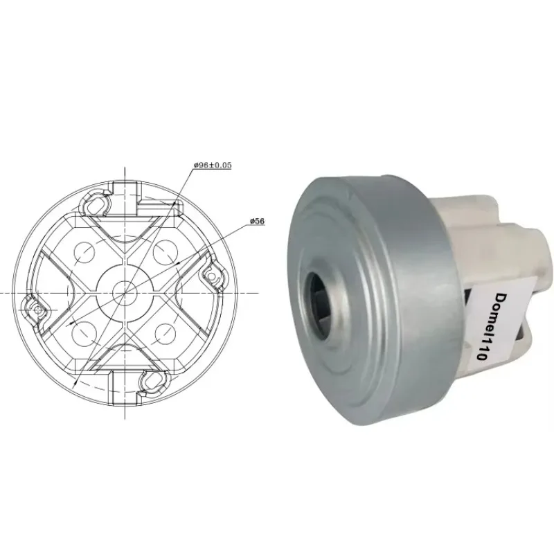 Factory Direct Compatible With For  100v 110v 120v 220v 230v 240v Ac Universal Vacuum Cleaner Motor.