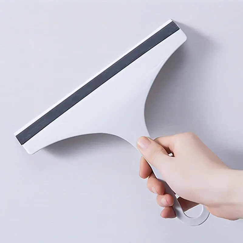 Soft Rubber Window Squeegee Streak Free Water Wiper Multifunctional Glass Tile Mirror Car Windshield Household Cleaning Tool