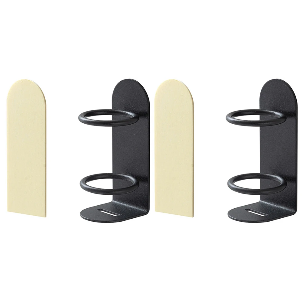 

2pcs Wall Mounted Toothbrush Holder Suction Electric Brush Stand Storage Rack Waterproof Corrosion-Proof Iron Home