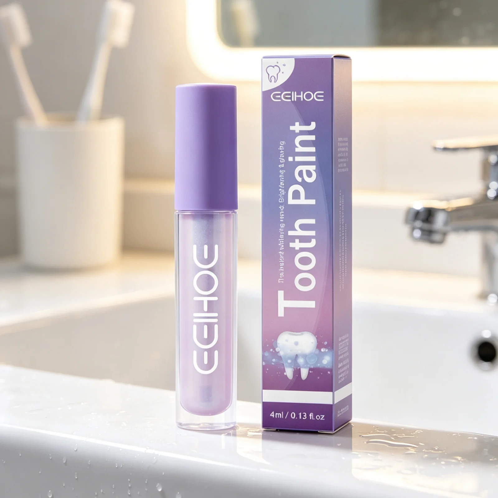 EELHOE Teeth Whitening Pen Remove Tooth Stains Instant Shine Gentle Oral Care Long Lasting Fresh Breath Teeth Brightening Pen