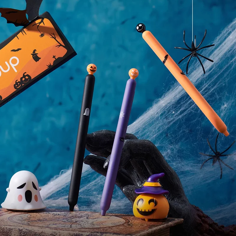 

Kaco Halloween Gel Pens Party Favors Pumpkin Light Bat Ghost Decoration Festival Gathering Gift For Student Signing Pens Gifts