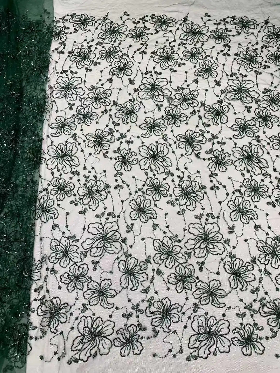 Royalblue الأفريقي الترتر أقمشة الدانتيل الفاخرة التطريز مطرز شبكة الدانتيل 2026 رائجة البيع لفستان الزفاف والملابس النساء