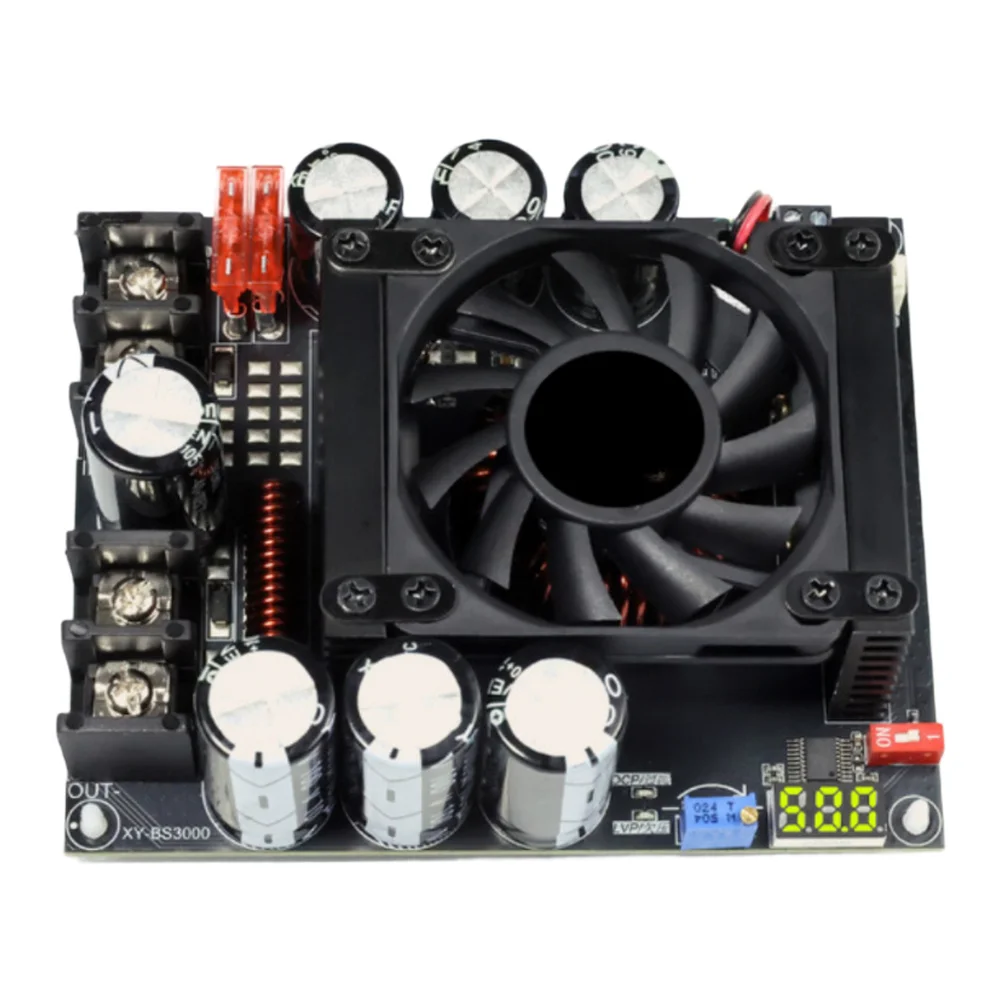 3000W Boost Converter Module 12V To 60V Input 24V To 90V Output 50A High Power DC Voltage Regulator With Digital Display And Fan