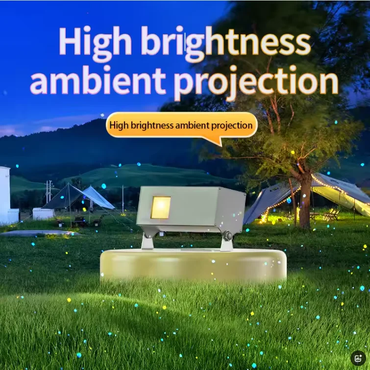 Dynamic firefly laser projection light scenic park lawn Villa waterproof Starry sky lights outdoor home romantic atmosphere lamp