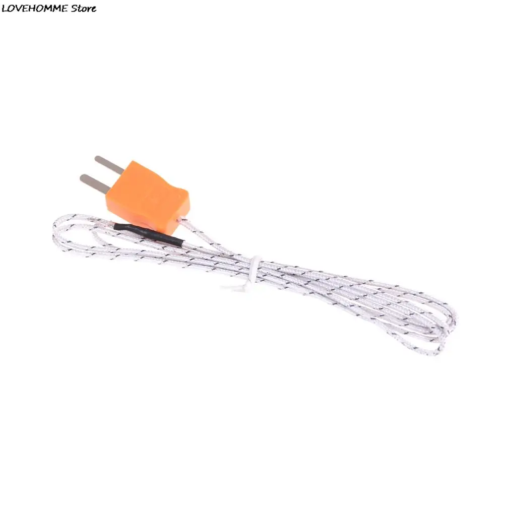 1PC 1M Length Wire Temperature Test K-type TP-01 Thermocouple Sensor Probe Tester Line use to TM-902C TES-1310 MD-6801