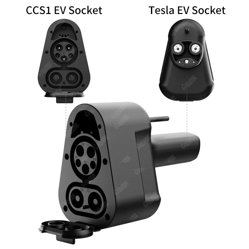 Olink 공장 직접 지원 EV 충전기 어댑터 Cybertrunck 충전기 EV 고속 충전기 스테이션 DC CCS1-Tesla 어댑터 썸네일 3