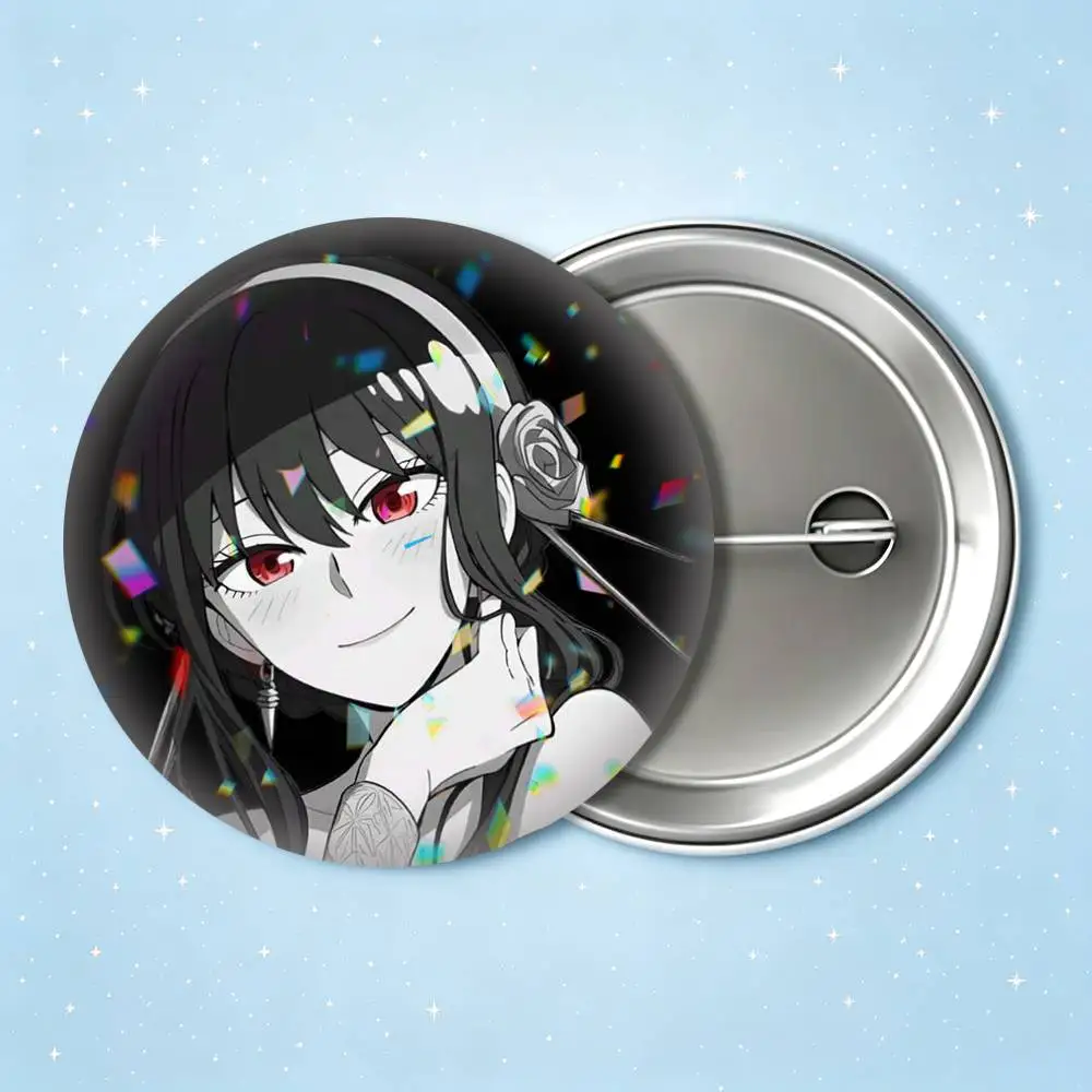 Pop Anime Thorn Princess 25mm 32mm 44mm 58mm 75mm Brooches Badges Pins for Accessories Gift