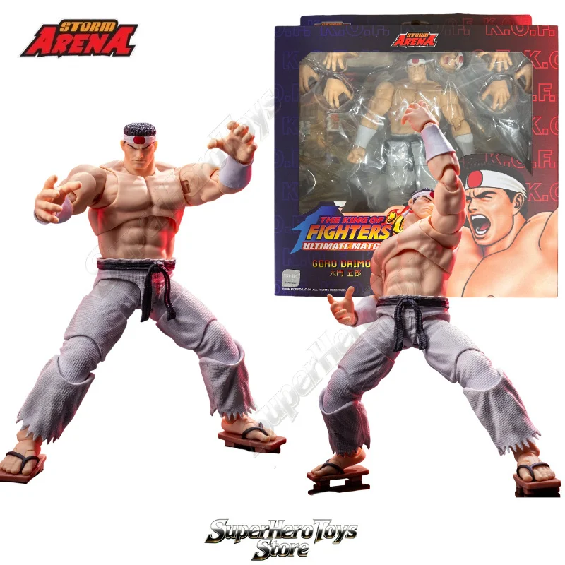 Storm Toys Arena 1/12 Goro Daimon Action Figure - the King of Fighters '98 Ultimate Match Collectible Model Toy Gift with 24-hou