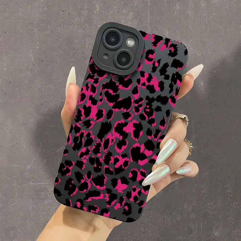 Vintage Leopard Print Case for Xiaomi Redmi Note 12 11 10 13 Pro Plus 4G 5G 13C 11S 10S 12S Back Cover Note11 Note12