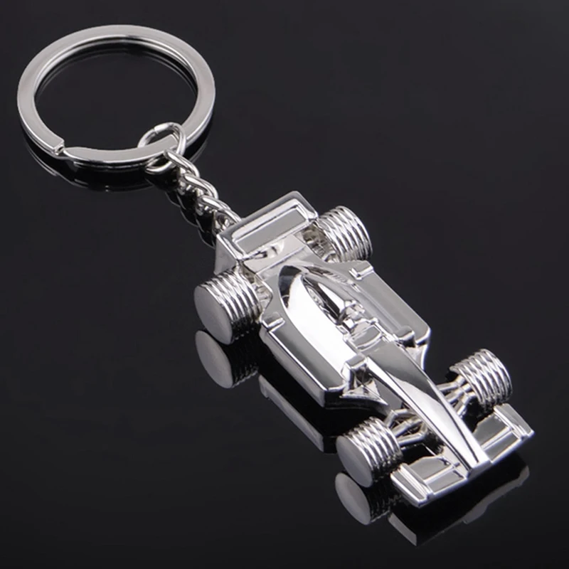 Fashion Mini  Racing Car Styling Pendant Keychain For Men Handbag Activity Gift