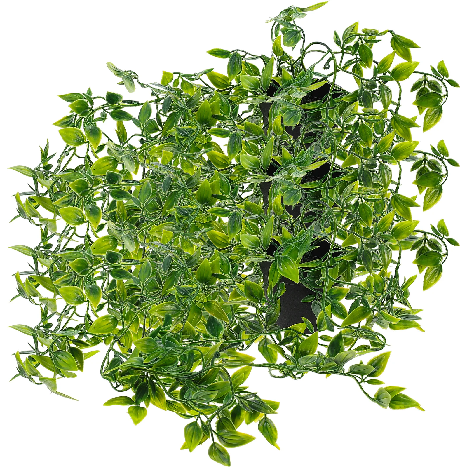 

3Pcs Artificial Hanging Plants Green Simulation Leaves Home Door Outdoor Wedding Birthday Party Decor Artificial Plants