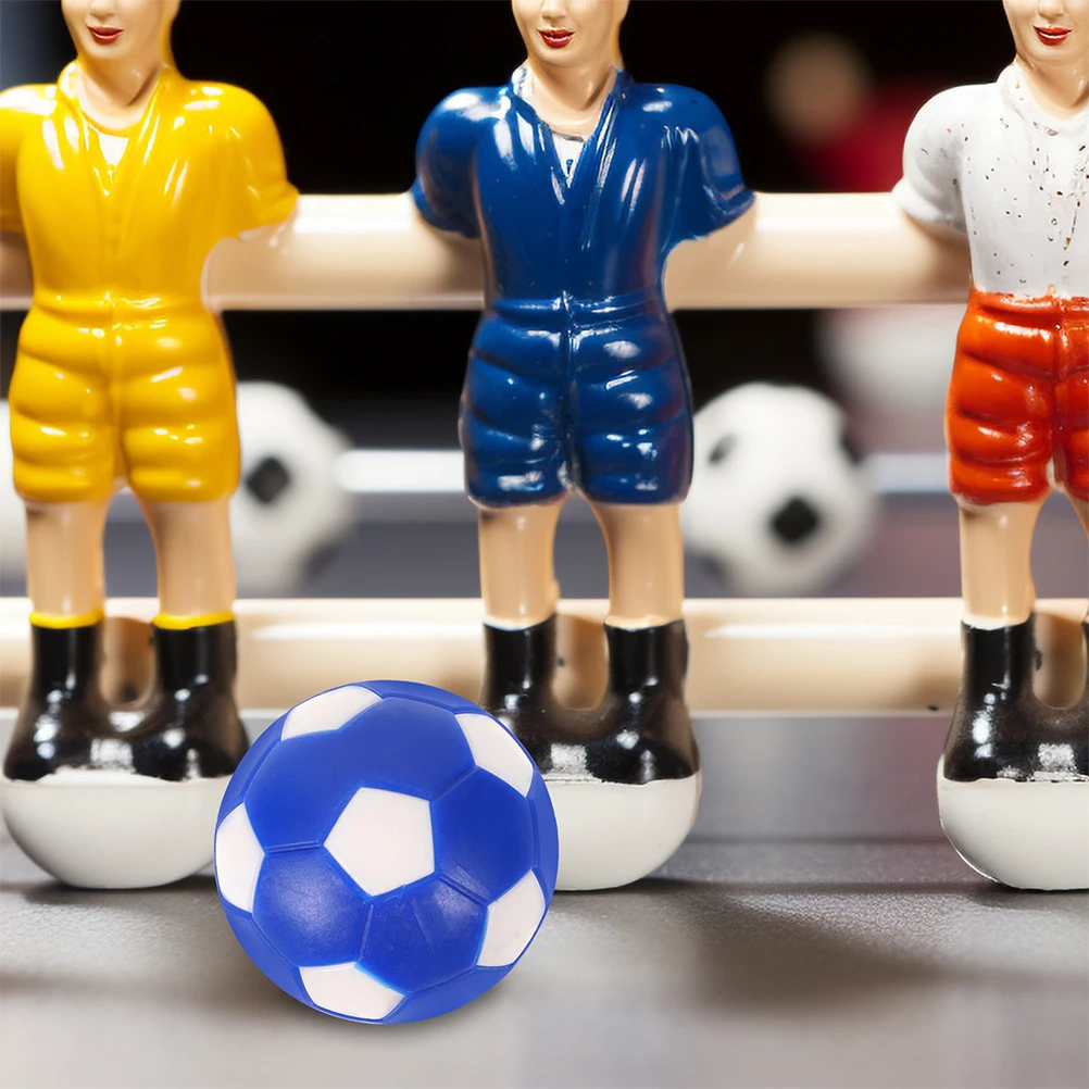 

5pcs 36mm PVC Table Football Balls Kids Desk Soccer Game Accessories Blue Color Foosball Replacement Table Game Balls