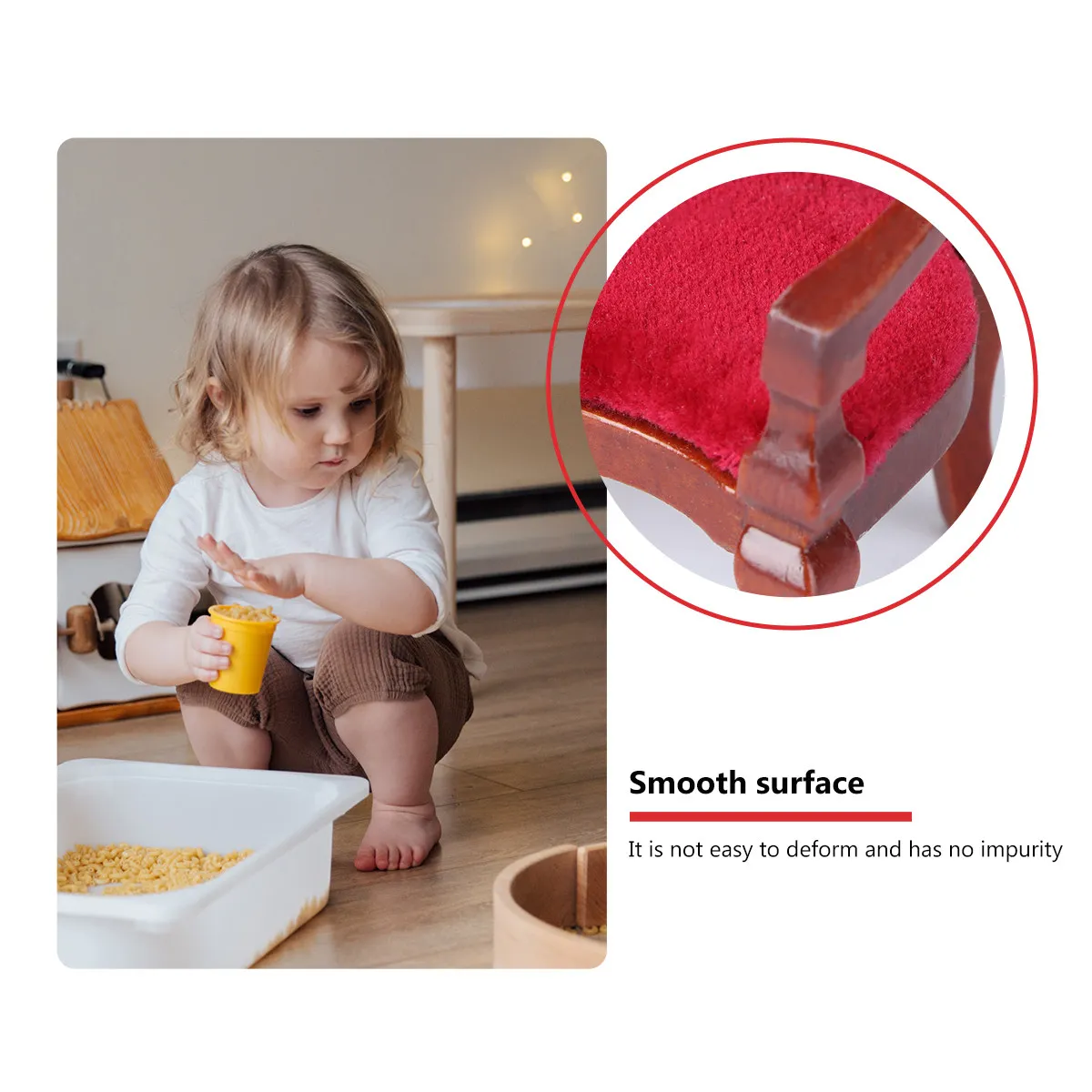

1Pcs Mini Wooden Chair for Dollhouse Decoration Exquisite Miniature Furniture Kids Room Ornament Tiny Home Accessory Mini