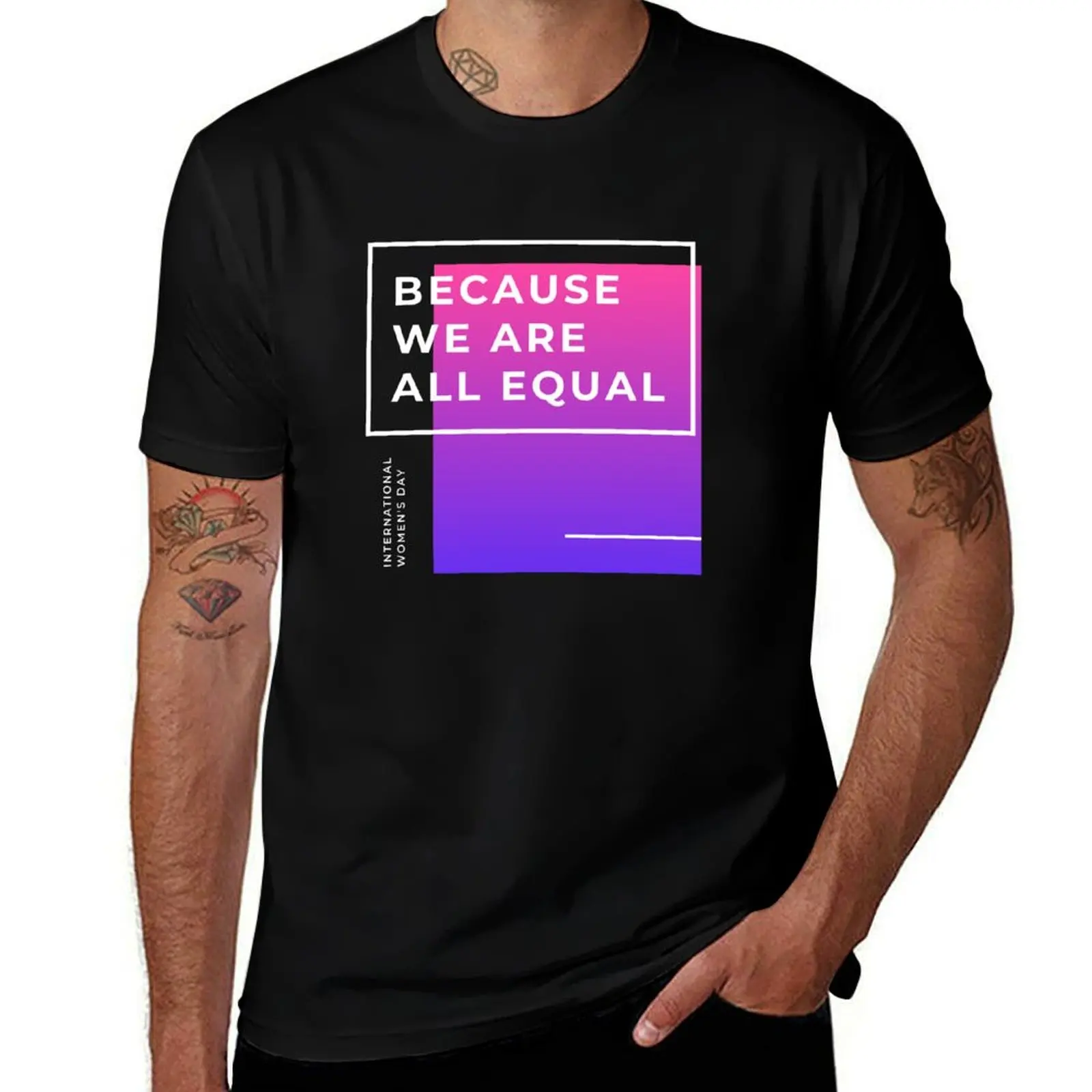 

happy women's day , International women's day T-Shirt blue lock custom shirt aesthetic clothes heavyweight t shirts for men