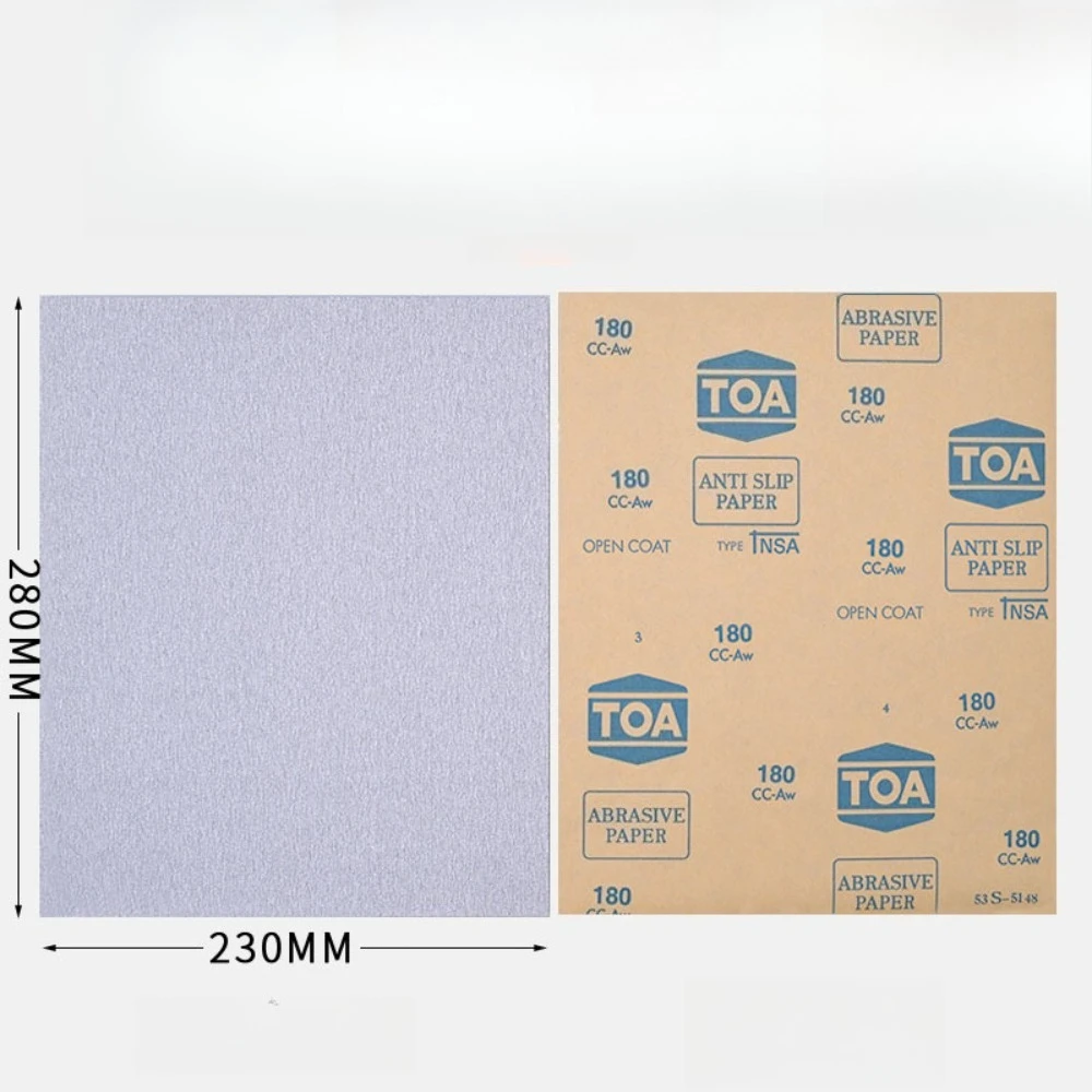 Dry sandpaperTOA  Sandpaper Assembly Model Sanding Tools Non-filling Abrasive Paper Sheet for Military Model Polishing Tools DIY