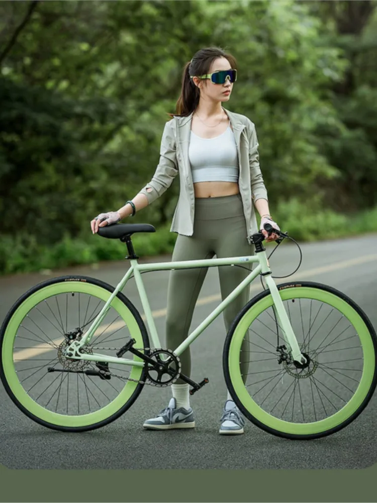 AliExpress smvp FJ High Carbon Steel Frame Painted Body Dead Fly Road Bike Adult Adolescent Single Speed Ultra Light