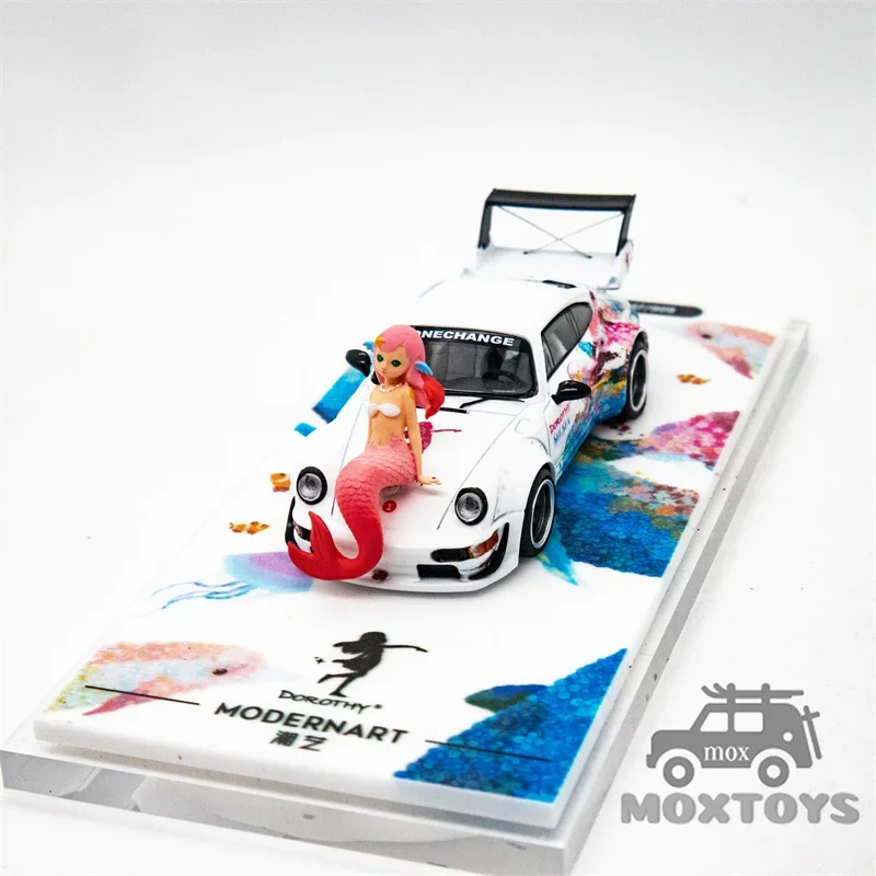 ModernArt x DOROTHY 1:64 T1 van / RWB 964 limited999 Carro modelo fundido