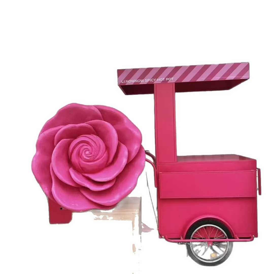 

Настраиваемый трехколесный киоск, автомобиль, ночной рынок, закуски, автомобиль для еды, кофе, чай с молоком, мобильный торговый автомобиль, поплавок для киоска