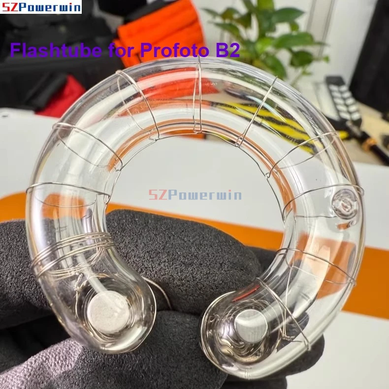 Tubo de repuesto para estroboscópico de estudio Profoto B2, tubo de cristal de cuarzo para reparación y mantenimiento de luz estroboscópica de estudio