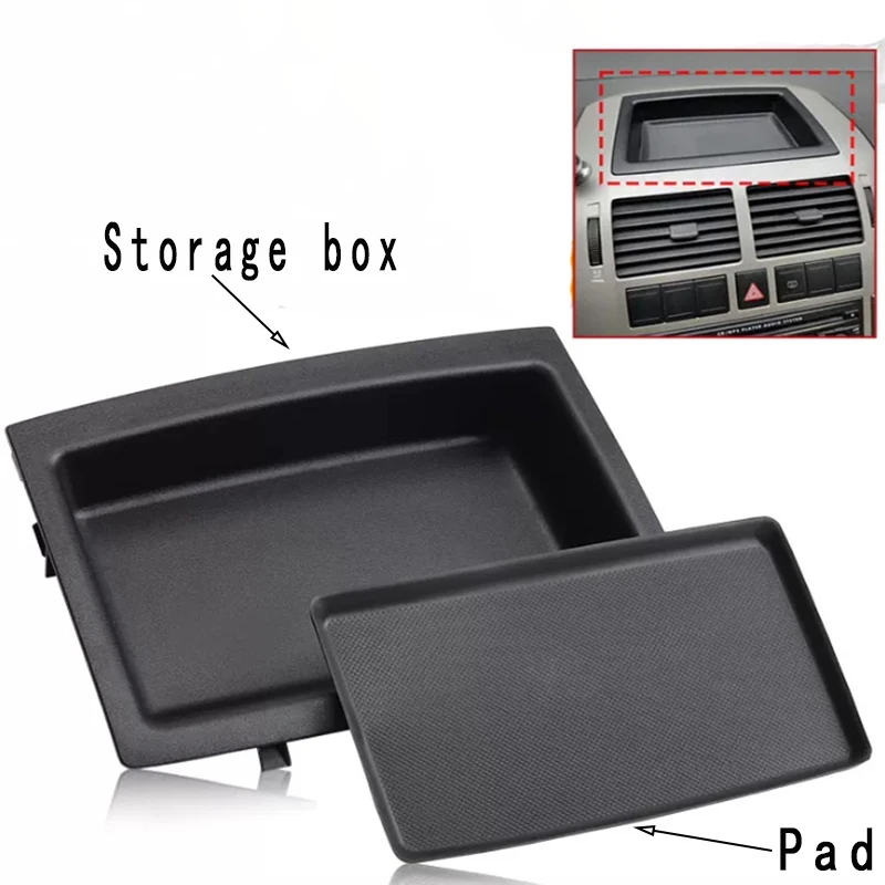 

Central Control Storage Box For Volkswagen Old Polo POLO Instrument Panel Uncovered Debris Box Glove Box Mat Storage Box Mat