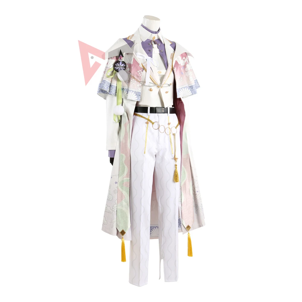 New Game Nu: Carnival Kuya Cosplay Costume Cloak Shirt Pants Belt For Women Men Custom Made