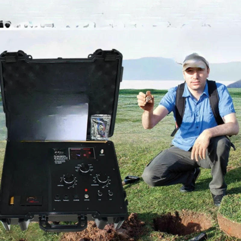 Remote Underground Metal Detector Prospector Archaeological Treasure Hunter Visual Outdoor Explorer