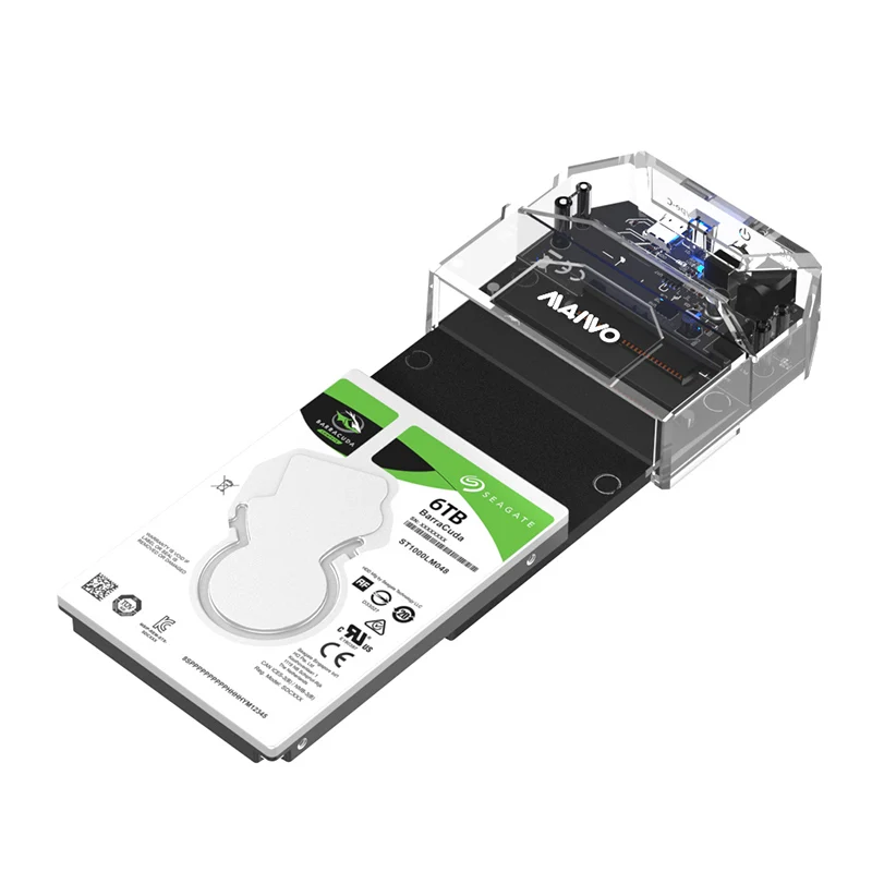 MAWIO 7-15Mm 2.5 ''Sata Mekanik SSD Kotak Hard Disk Seluler Cocok untuk File 1G Dalam 3 Detik Transmisi C KE Kabel Data