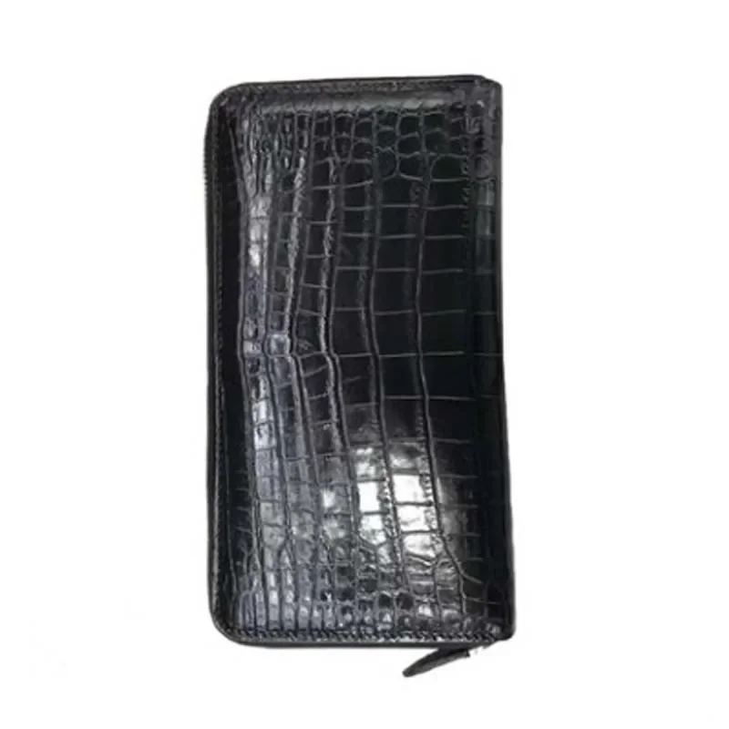 wanexing crocodile leather male men wallet  leisure  business    zipper bag  fashion  trend  Men clutch bags