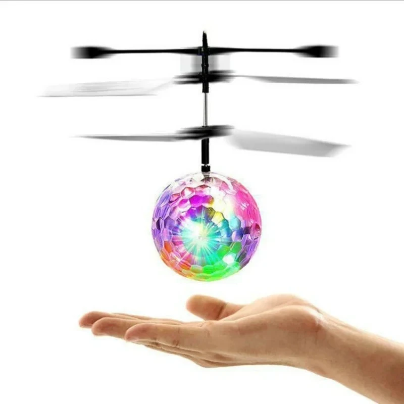 Flying Ball Boomerang Fly Orb Magic With LED Lights Drone Kids Toys Hover Ball Nova Orb Flying Spinner Fidget Family Toys Gifts