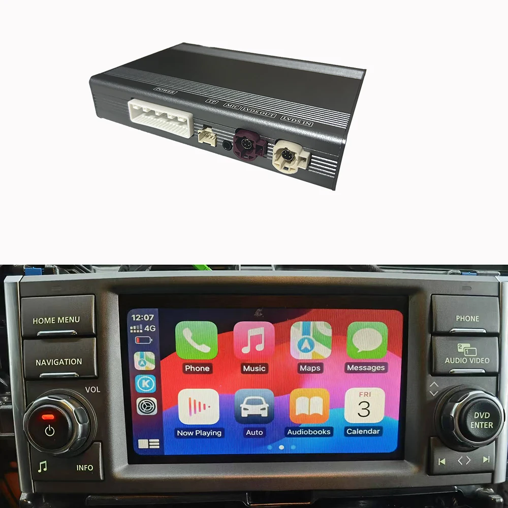 Denso Wireless Carplay Android Auto Smart Box For Range Rover Sport 2009-2012 Plug & Play GPS Multimedia Navigation Mirror