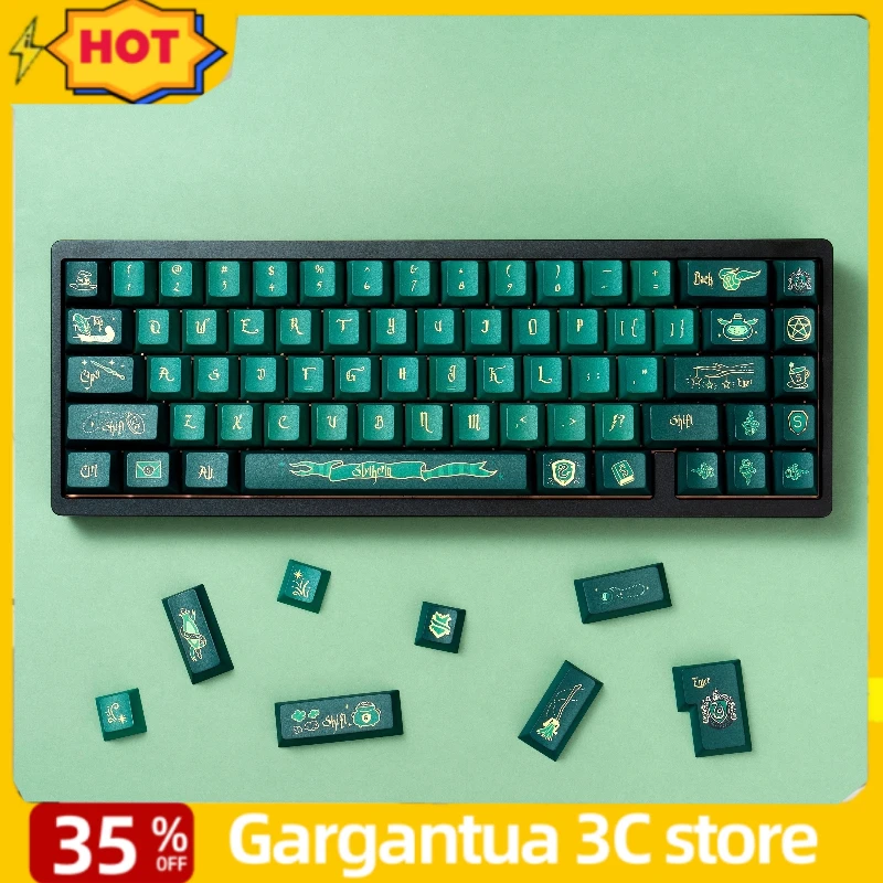 

Magic Series Anime Keycaps Mechanical Keyboard Cherry Profile Custom Pbt Keycap Set For 68/87/98 Gaming Accessories Collect Gift
