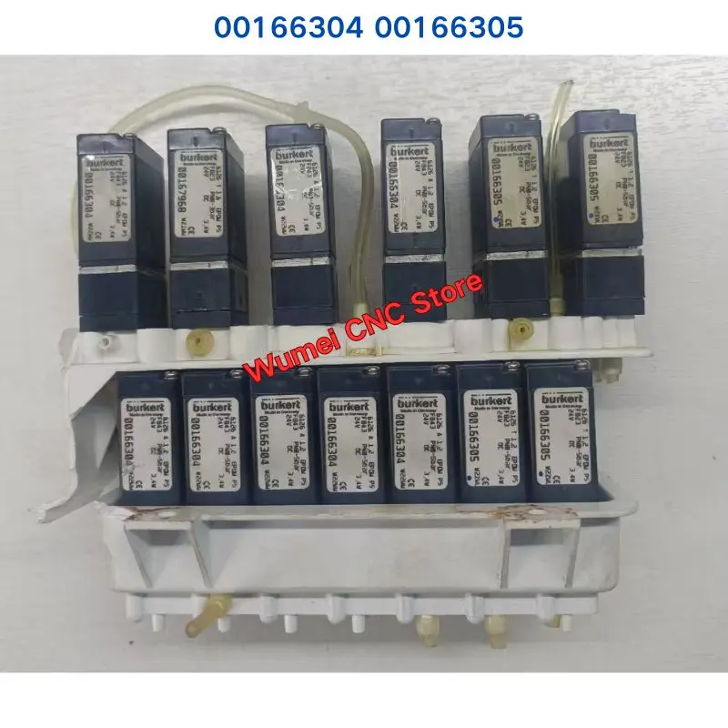 Second-hand test OK burkert DC three-way solenoid valve 00166304 00166305 Full range of models, please consult for others