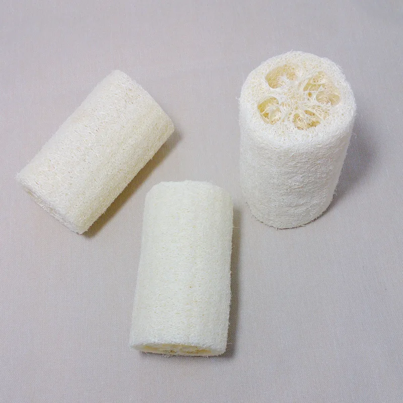 Loofah Natural para el hogar, toalla de ducha corporal, esponja, depurador de Merchandises, almohadilla de masaje de Spa, paños suaves, Eco caliente, nuevo, 1 unidad