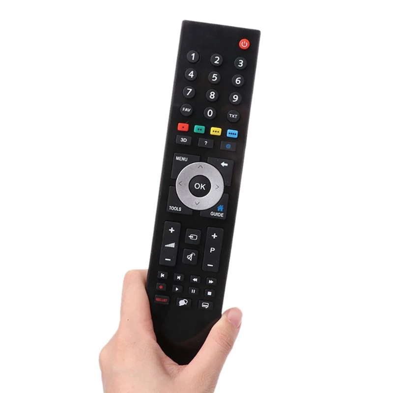 TP7187R Remote Control For GRUNDIG Smart TV Replacement Remote Control TP7187R Black