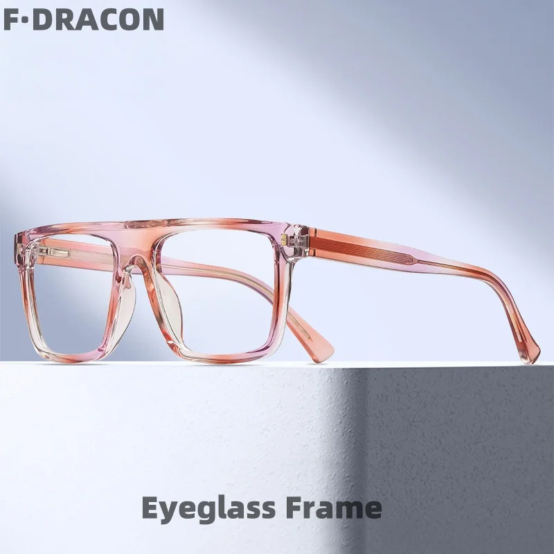 

New TR90 Glasses Frame Retro Square Gradient Men's and Women's Glasses Frame Anti Blue Light Optical Prescription Frame 97793