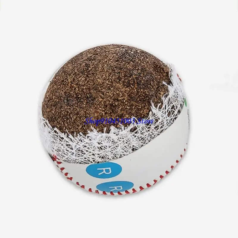 77HC 9 بوصة البيسبول الناعم/الصلب لممارسة البيسبول في الهواء الطلق وتدريب البيسبول مع علامات وضع الإصبع