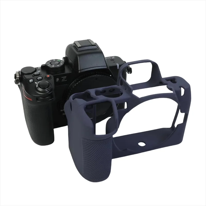 Capa de silicone para Nikon Z50 Mark II Z502 Capa macia para bolsa de pele de câmera
