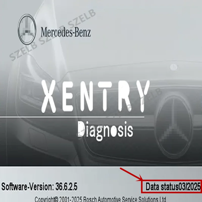 2025.06 برنامج xentry الكامل مع أداة ضبط رقاقة SSD + Openport 2.0 ECU المدمجة لبرنامج تشخيص Benz كامل xentry 2025.06