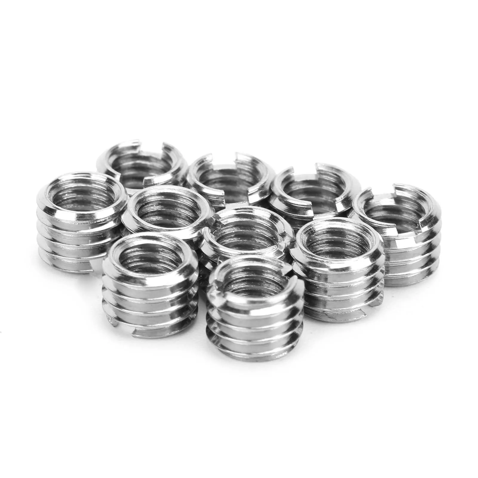 Thread Inserts Male Female Reducing Nut Stainless Steel Hardware Repair Tool Fastener Hardware Thread Repair Tool
