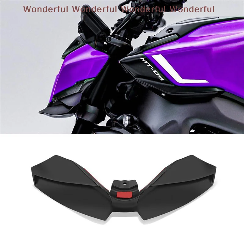 

Front Spoiler Kit with Aerodynamic Winglet for MT09 SP Downforce Upgrade for Naked Sport Biker