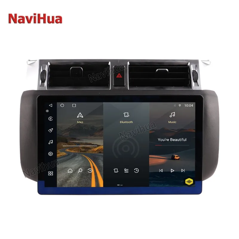 

NaviHua Android System 8 Core 1280*480 IPS Touch Screen Car Autoaudio for Land Rover Discovery 4 AC Control Panel Auto Carplay