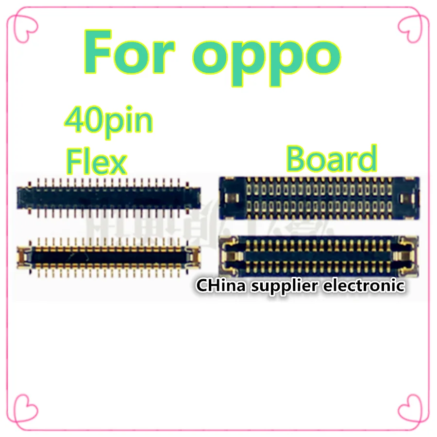 

Для OPPO reno4pro reno5pro материнская плата задняя розетка встроенный кабель плата Flex 40pin