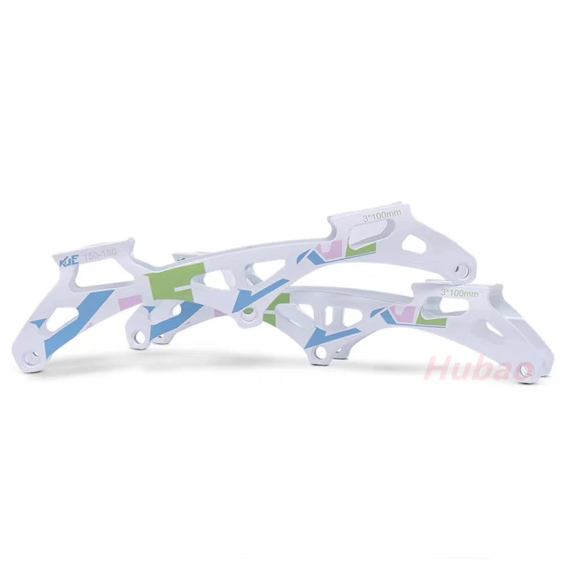 Roller Skate Rack 3*90mm 3*100mm 3*110mm Speed Skating Skates 3 Wheels  Aluminum Skate Base Frame Bracket Accessories