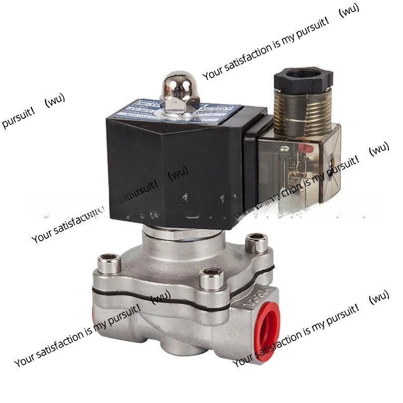 ZRC stainless steel series water vapor light oil direct acting zero pressure difference start normally closed, solenoid valve