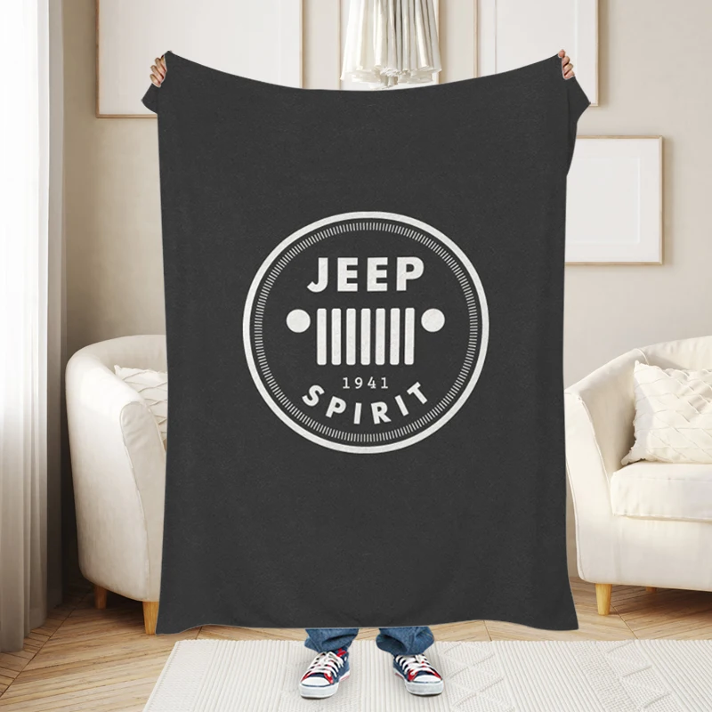 

Sofa Blankets for Winter Z-Jeeps Fleece Microfiber Bedding King Size Blanket Fluffy Soft Warm Knee Bed Camping Custom