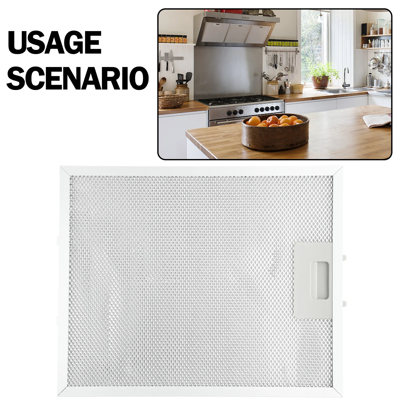 

Cooker Hood Filters High Quality Metal Mesh Extractor Vent Filter Keep Your Kitchen Odor Free (128 characters)