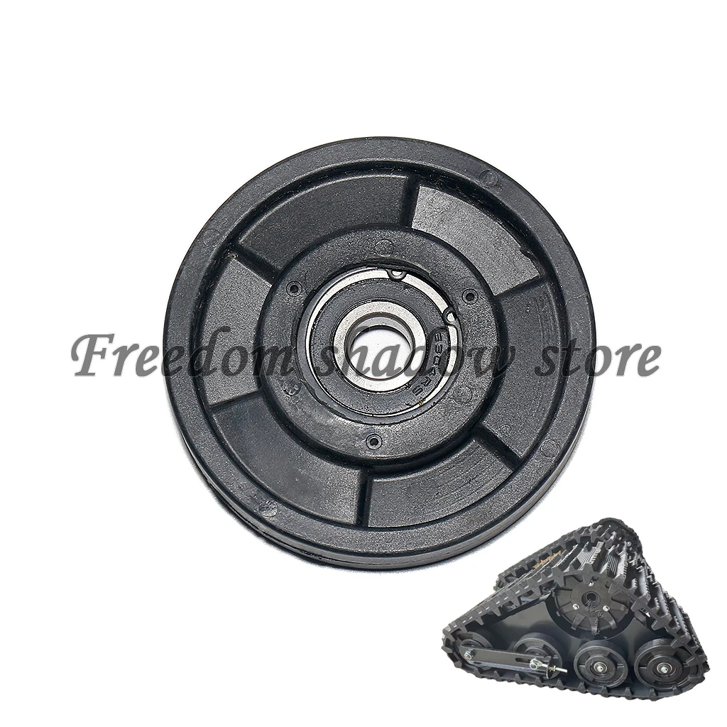 Diámetro de la rueda impulsada por pista de moto de nieve 136 mm 6304 que lleva para moto de nieve ATV