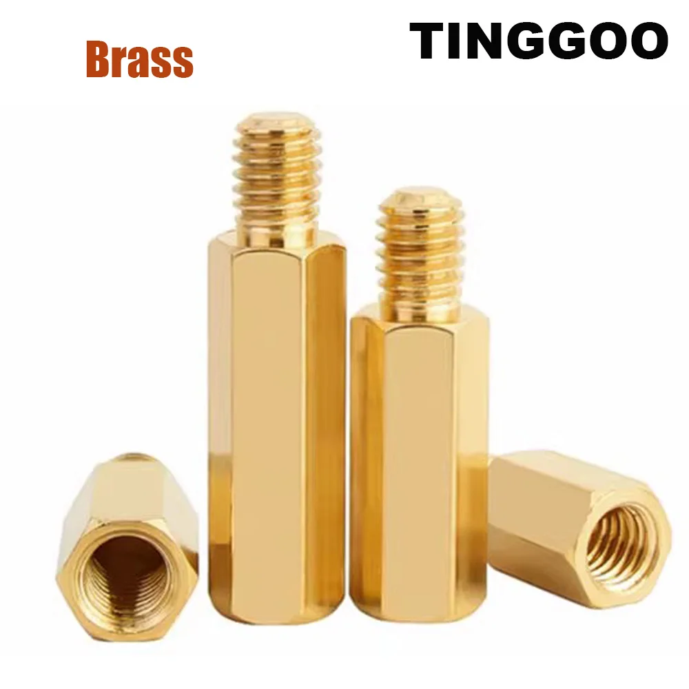M2 M2.5 M3 M4 Hex Brass Male Female Motherboard Standoff Copper Mount Board Rack Stud Threaded Pillar PCB Column Spacer Screw